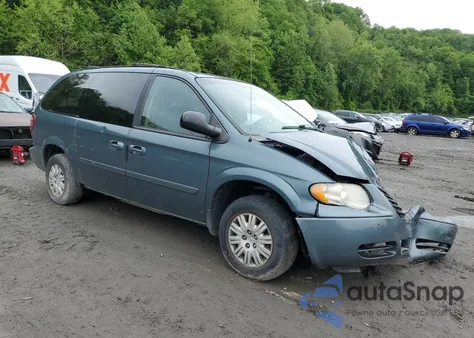 2005 Chrysler Town & Country Lx z USA, uszkodzony, nr VIN 2C4GP44R45R236884